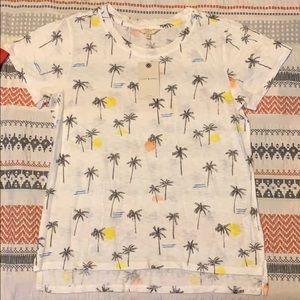 white lucky brand t-shirt